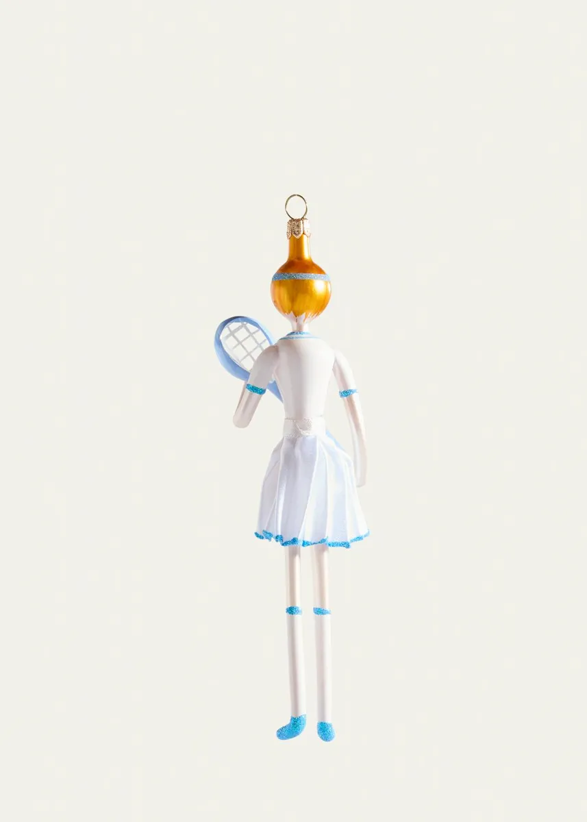 De Carlini Tennis Fashionista Christmas Ornament | Thumbnail 2