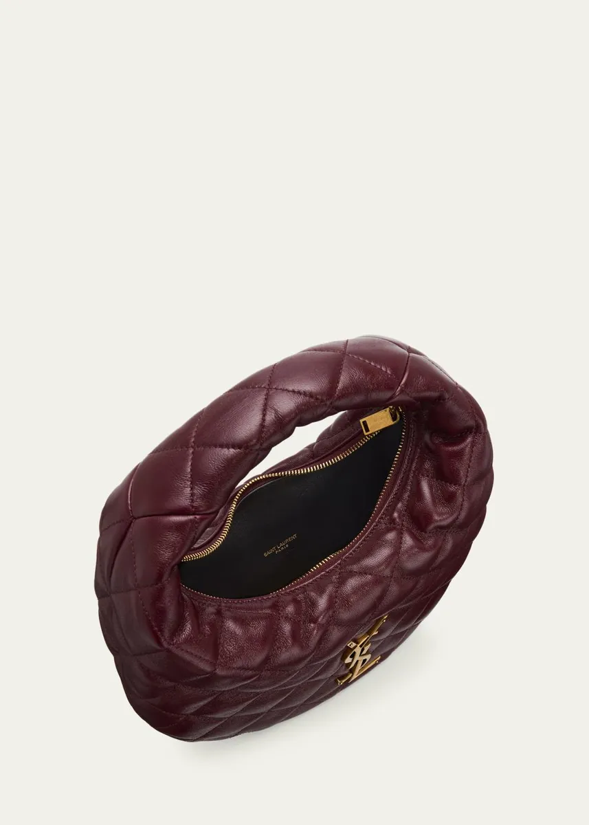 Saint Laurent Icarino YSL Quilted Leather Top-Handle Bag | Thumbnail 4