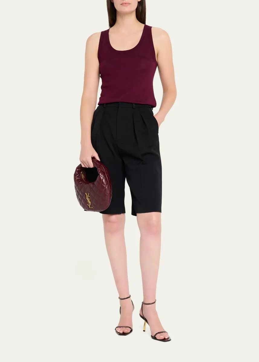 Saint Laurent Icarino YSL Quilted Leather Top-Handle Bag | Thumbnail 5