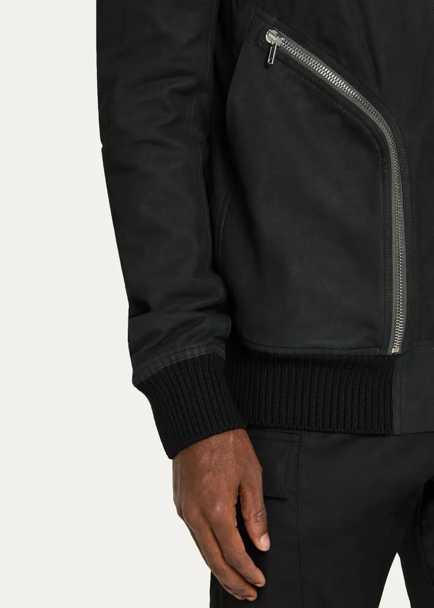 Rick Owens Men's Heizer Flight Blouson | Thumbnail 5