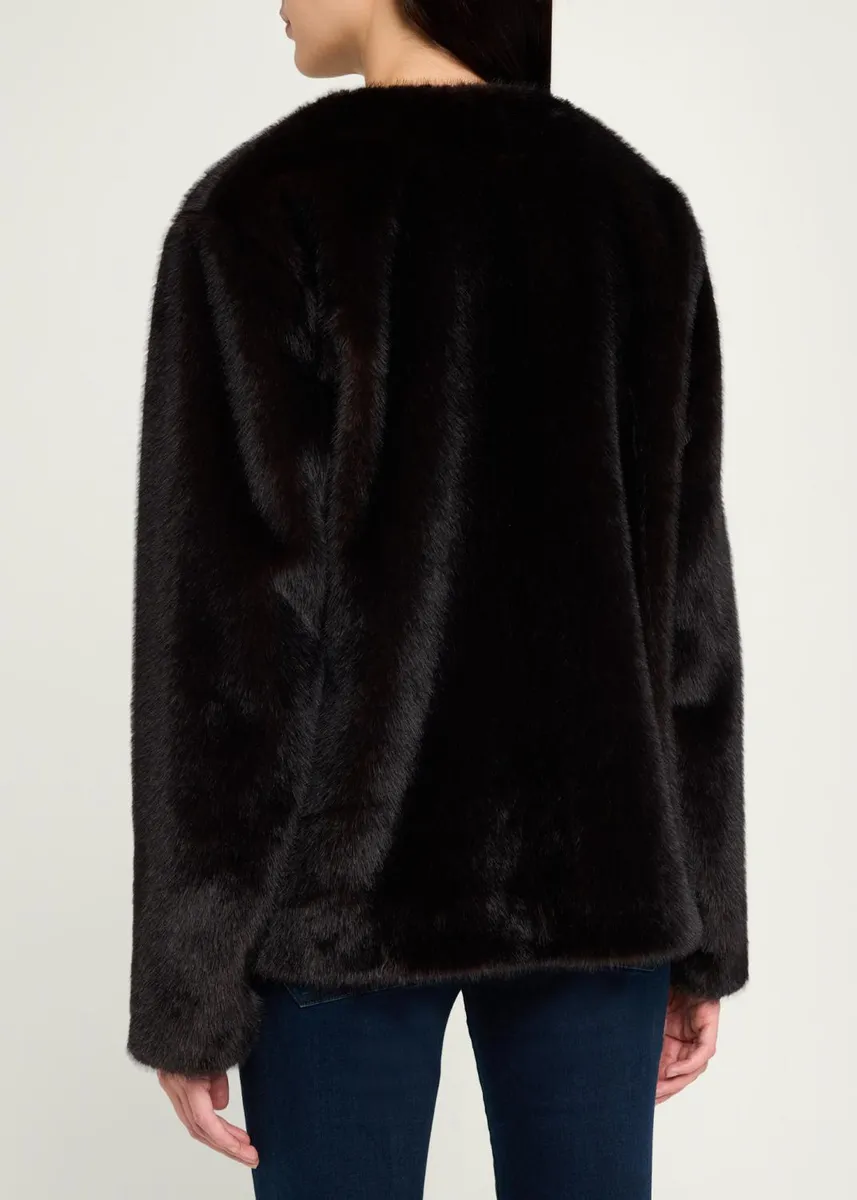 Veronica Beard Griselda Faux Fur Coat | Thumbnail 3 Veronica Beard Griselda Faux Fur Coat | Thumbnail 3