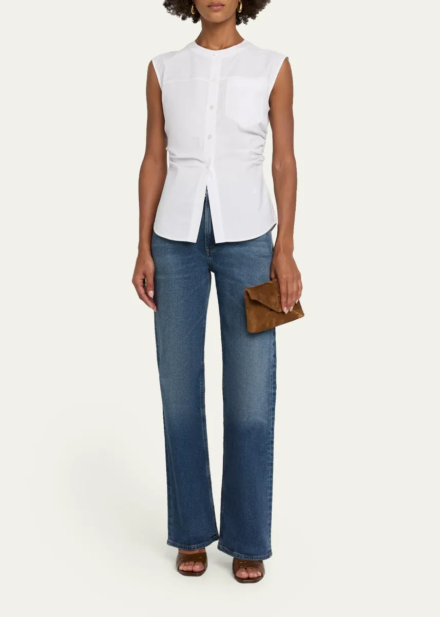 Saint Laurent YSL Envelope Bag on Chain in Suede | Thumbnail 5 Saint Laurent YSL Envelope Bag on Chain in Suede | Thumbnail 5