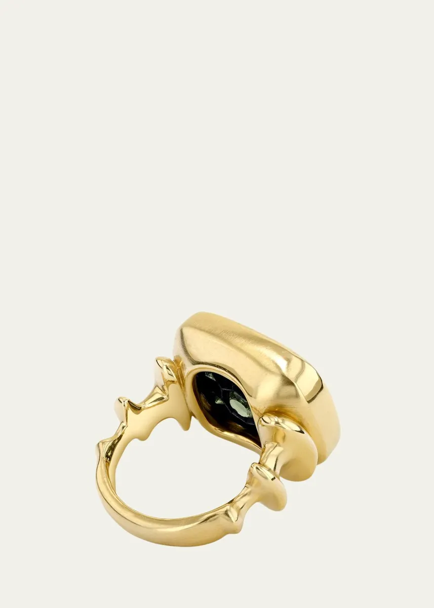 VRAM 18K Green Sapphire Ring | Thumbnail 4
