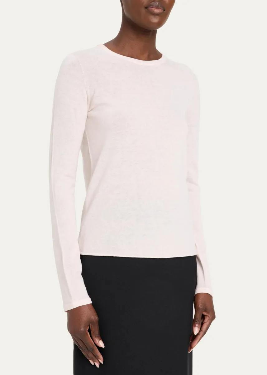 MAJESTIC FILATURES Machine Washable Cashmere Crewneck Pullover | Thumbnail 12 MAJESTIC FILATURES Machine Washable Cashmere Crewneck Pullover | Thumbnail 12