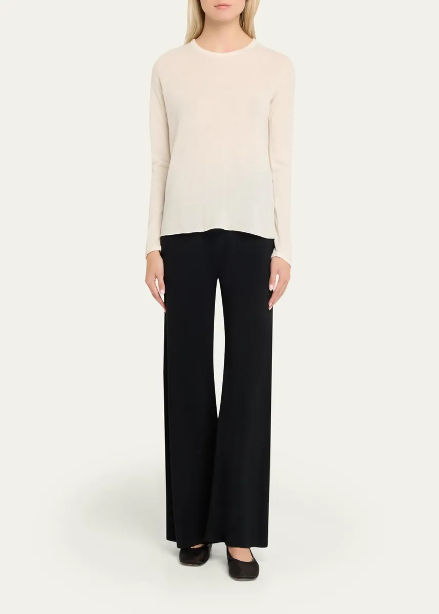 MAJESTIC FILATURES Machine Washable Cashmere Crewneck Pullover | Thumbnail 6 MAJESTIC FILATURES Machine Washable Cashmere Crewneck Pullover | Thumbnail 6