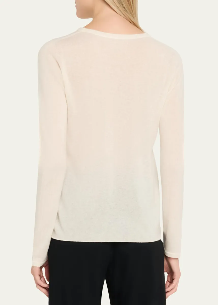 MAJESTIC FILATURES Machine Washable Cashmere Crewneck Pullover | Thumbnail 7 MAJESTIC FILATURES Machine Washable Cashmere Crewneck Pullover | Thumbnail 7