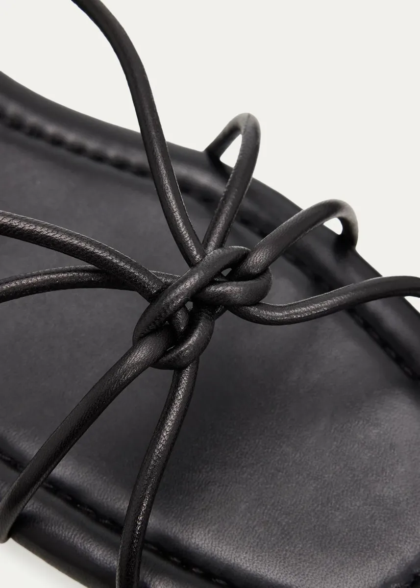 Loeffler Randall Karly Strappy Flat Leather Sandals | Thumbnail 5