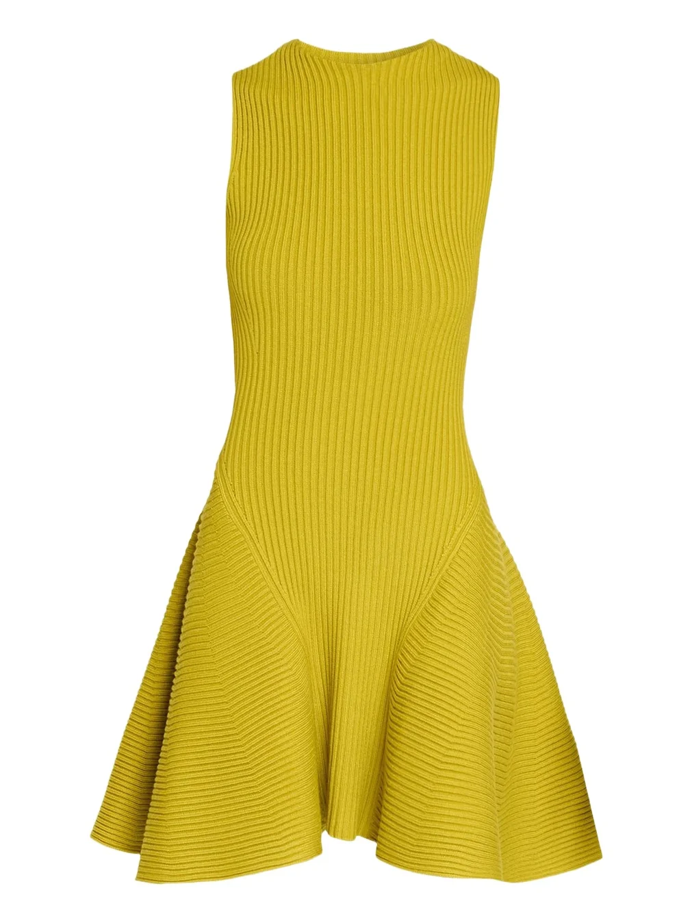 Sleeveless English Rib Mini Skater Dress