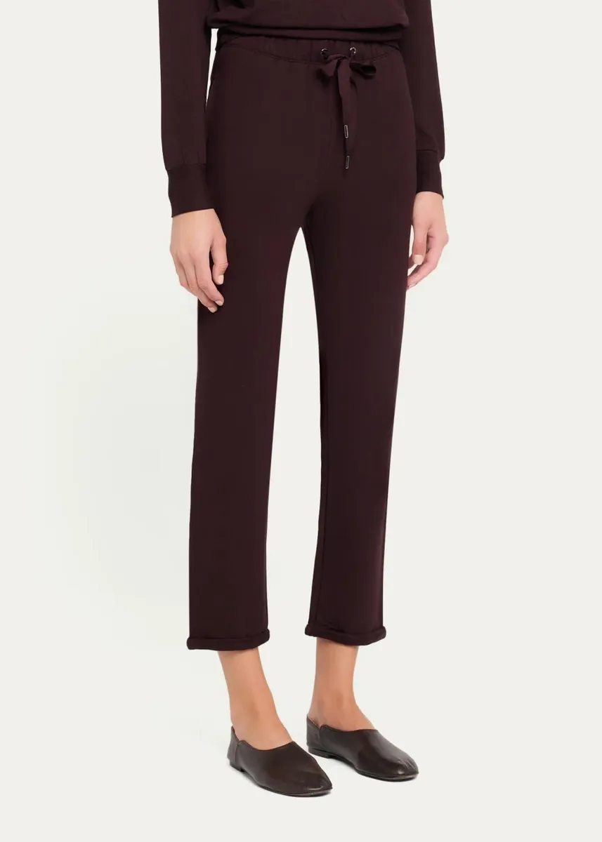 MAJESTIC FILATURES Drawstring French Terry Pants with Rolled Hem | Thumbnail 8 MAJESTIC FILATURES Drawstring French Terry Pants with Rolled Hem | Thumbnail 8