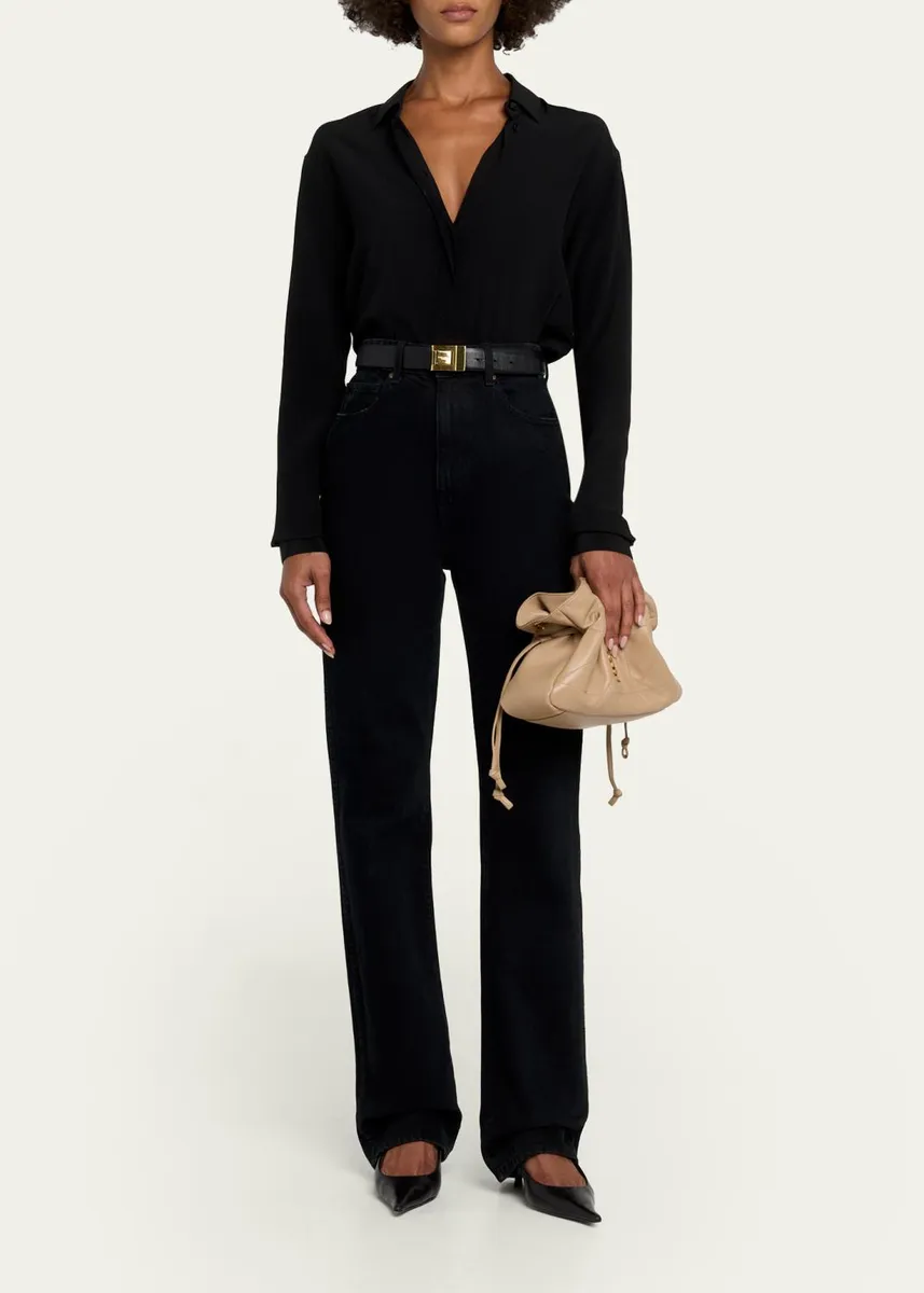 Saint Laurent Jamie YSL Quilted Leather Shoulder Bag | Thumbnail 5 Saint Laurent Jamie YSL Quilted Leather Shoulder Bag | Thumbnail 5