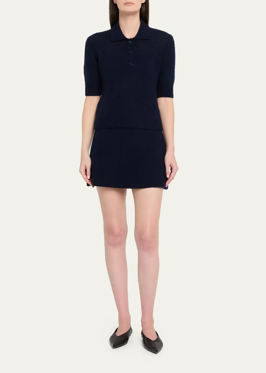 Lisa Yang Clare Cashmere Mini Skirt | Thumbnail 6