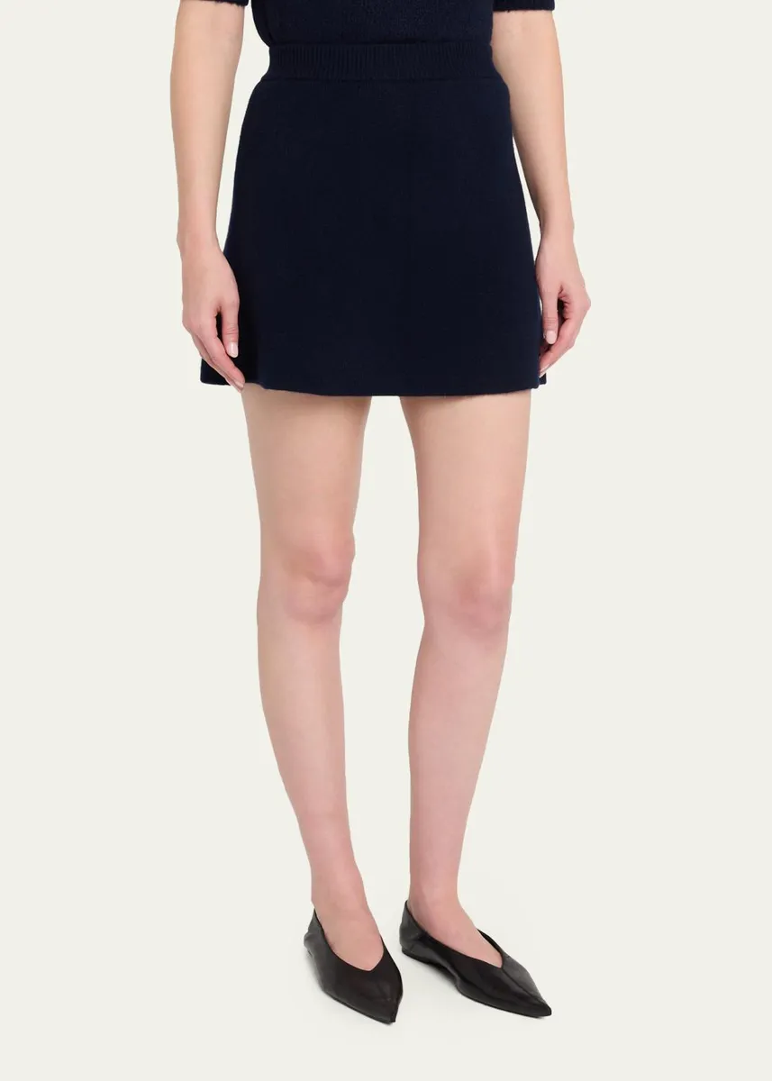 Lisa Yang Clare Cashmere Mini Skirt | Thumbnail 8