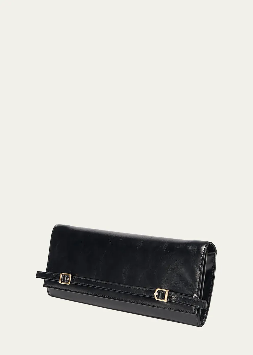 Simkhai River Leather East-West Moto Clutch Bag | Thumbnail 2