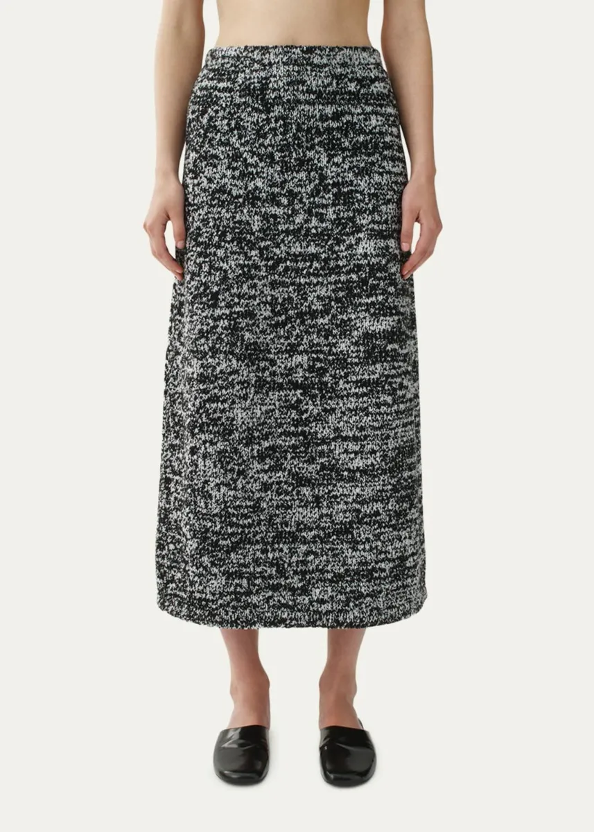 Attersee The Leff Marled Merino Midi Skirt | Thumbnail 4 Attersee The Leff Marled Merino Midi Skirt | Thumbnail 4