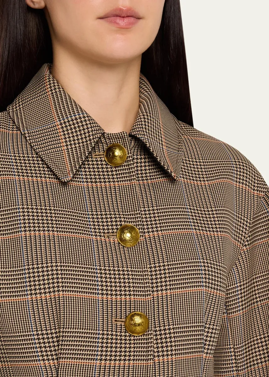 Veronica Beard Severine Plaid Jacket | Thumbnail 5 Veronica Beard Severine Plaid Jacket | Thumbnail 5