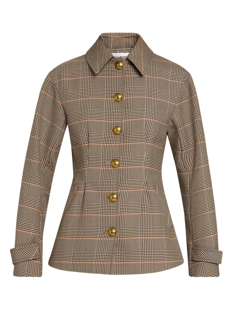 Veronica Beard Severine Plaid Jacket