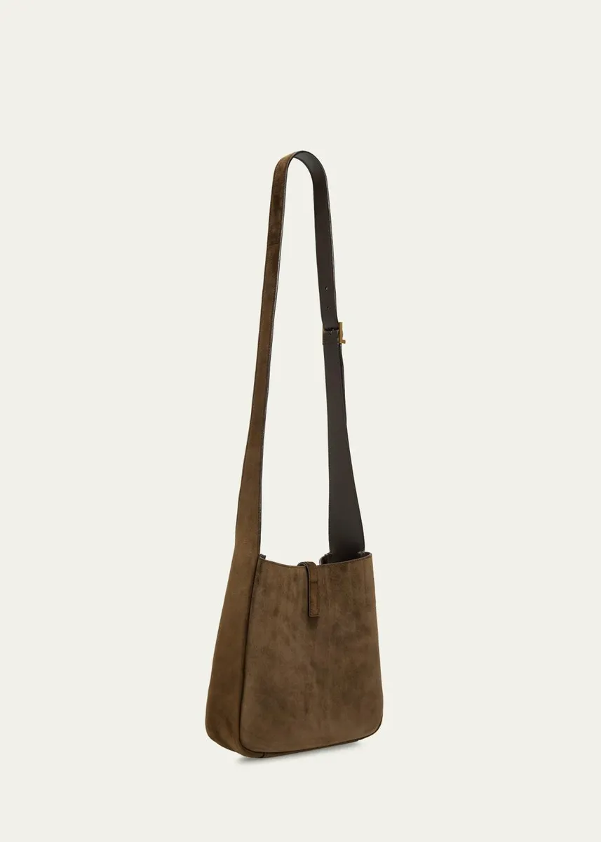 Saint Laurent Le 5 À 7 Small Suede Crossbody Bag | Thumbnail 3