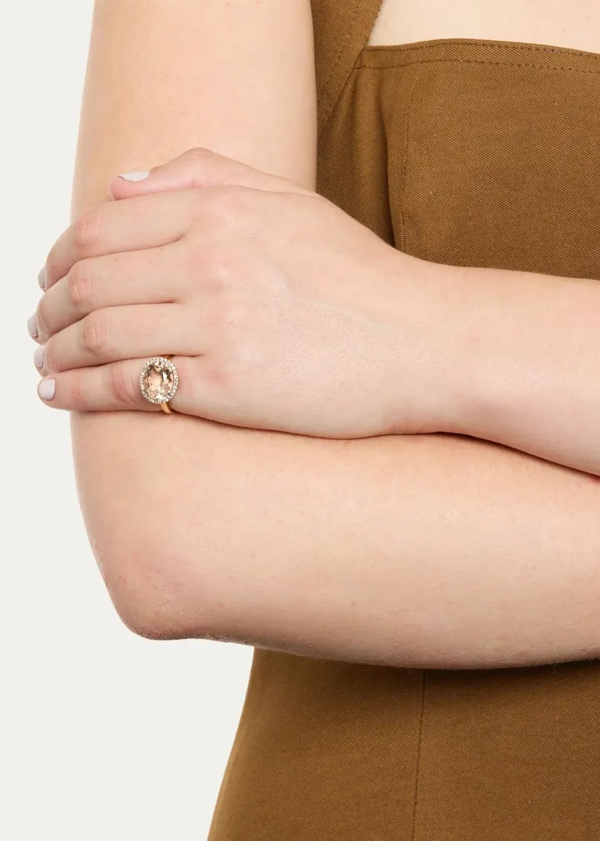 Jamie Wolf 18K Two-Tone Gold, Tourmaline & 0.99 TCW Diamond Ring | Thumbnail 2
