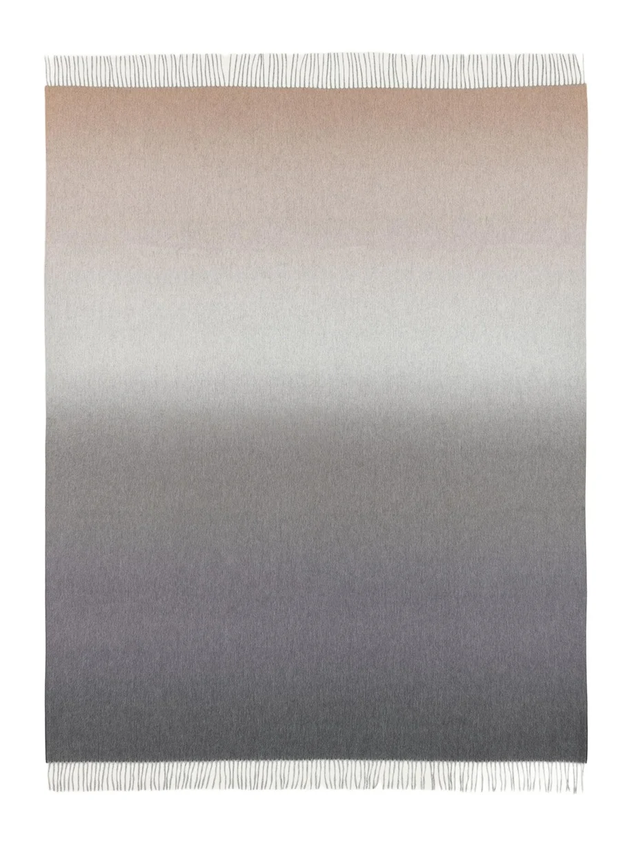 Begg x Co Nuance Ombre Cashmere Throw, 58" x 72"