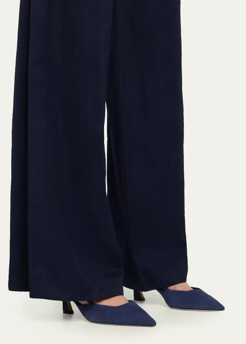 Stuart Weitzman 50mm Vinnie Suede Slingback Pumps | Thumbnail 2 Stuart Weitzman 50mm Vinnie Suede Slingback Pumps | Thumbnail 2