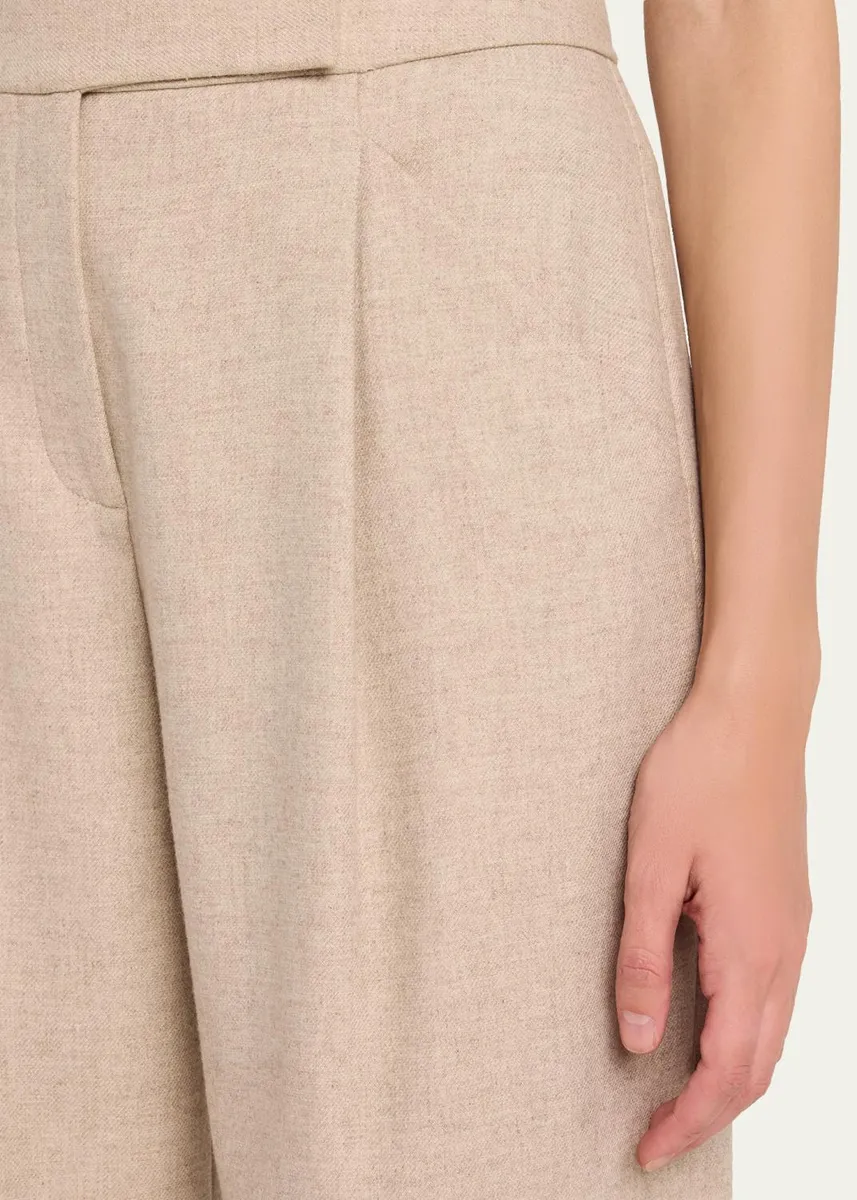 Veronica Beard Holt Stretch-Cotton Wide-Leg Pants | Thumbnail 5 Veronica Beard Holt Stretch-Cotton Wide-Leg Pants | Thumbnail 5