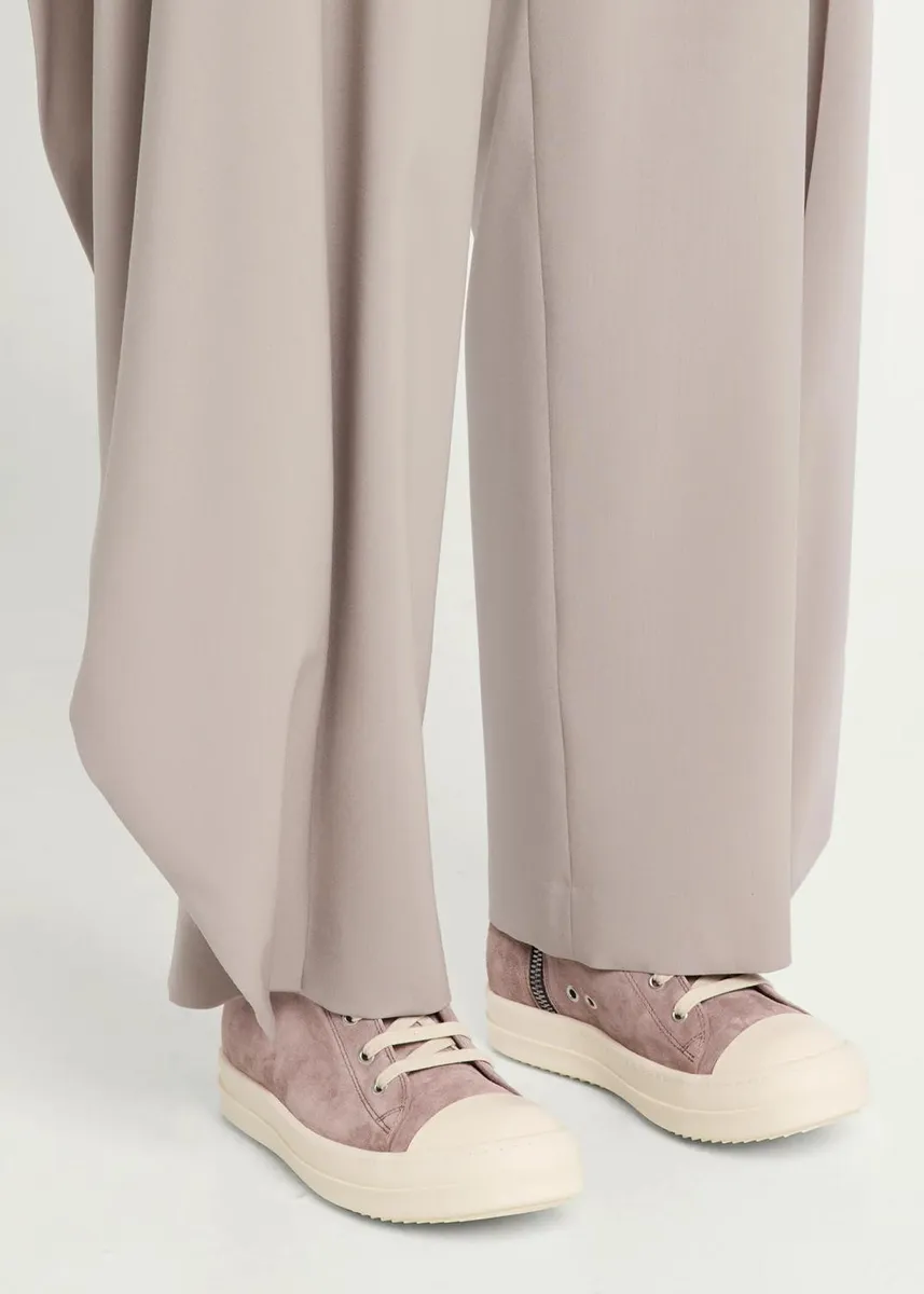 Rick Owens Suede High-Top Sneakers | Thumbnail 2 Rick Owens Suede High-Top Sneakers | Thumbnail 2