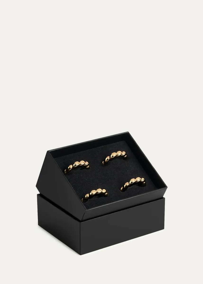 L'Objet x Jessica McCormack Shell Napkin Rings, Set of 4 | Thumbnail 3 L'Objet x Jessica McCormack Shell Napkin Rings, Set of 4 | Thumbnail 3
