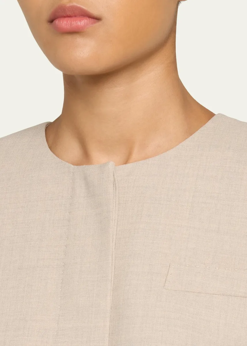 Lafayette 148 New York Stretch Wool Fitted Blazer | Thumbnail 5 Lafayette 148 New York Stretch Wool Fitted Blazer | Thumbnail 5
