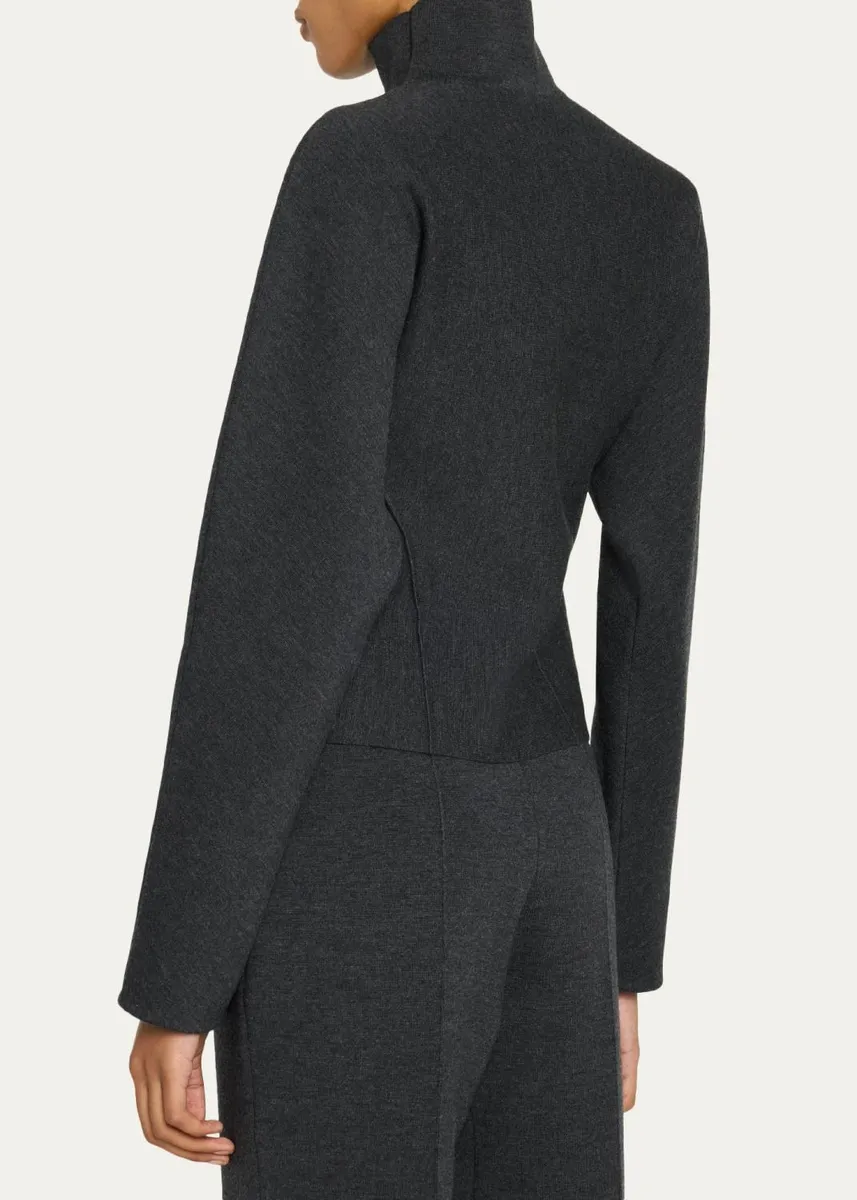 ALAÏA Cinched Wool-Blend Sweater | Thumbnail 3 ALAÏA Cinched Wool-Blend Sweater | Thumbnail 3