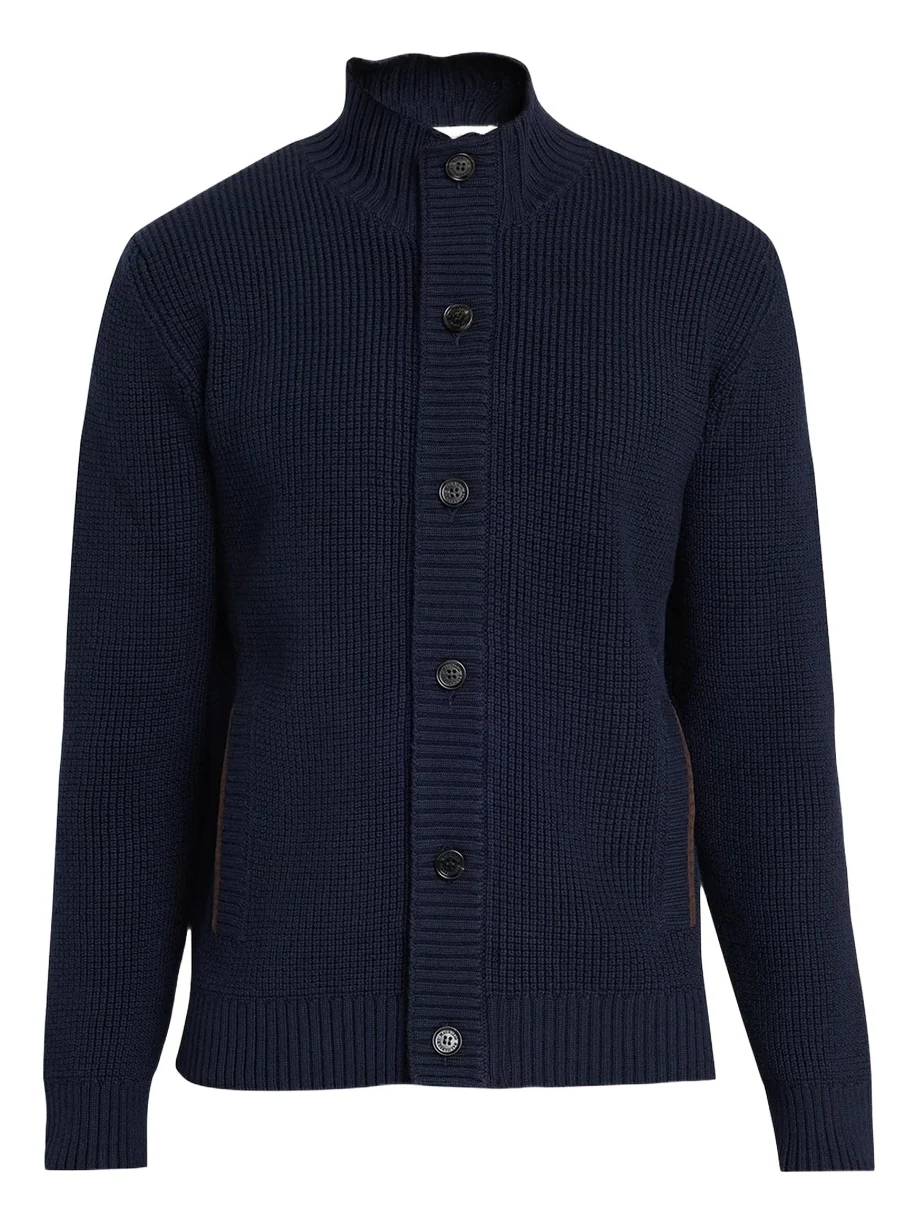 Baldassari Men's Brenta Knit Cotton Cardigan