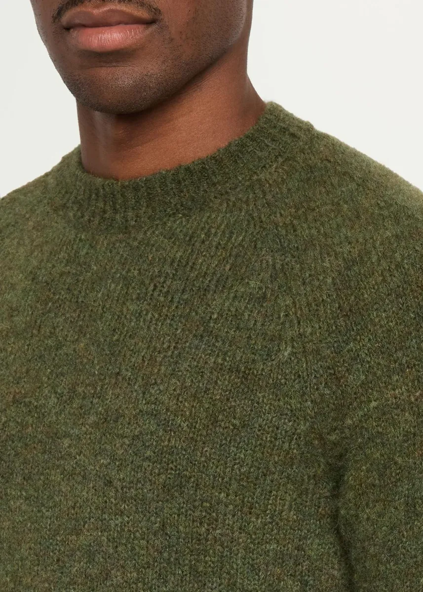 Dries Van Noten Men's Alpaca-Blend Crewneck Sweater | Thumbnail 5