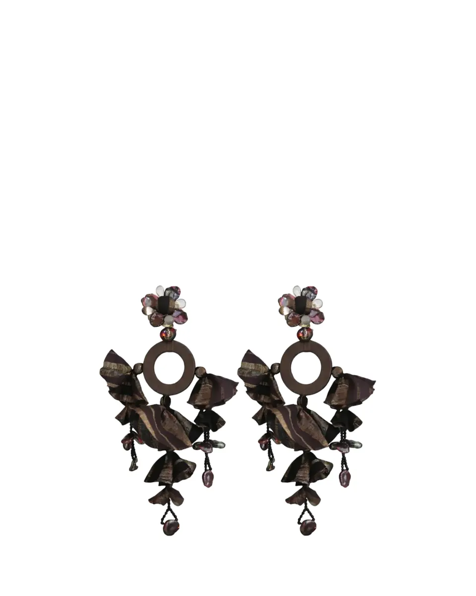 RANJANA KHAN The Veloria Cluster Earrings | Thumbnail 2 RANJANA KHAN The Veloria Cluster Earrings | Thumbnail 2