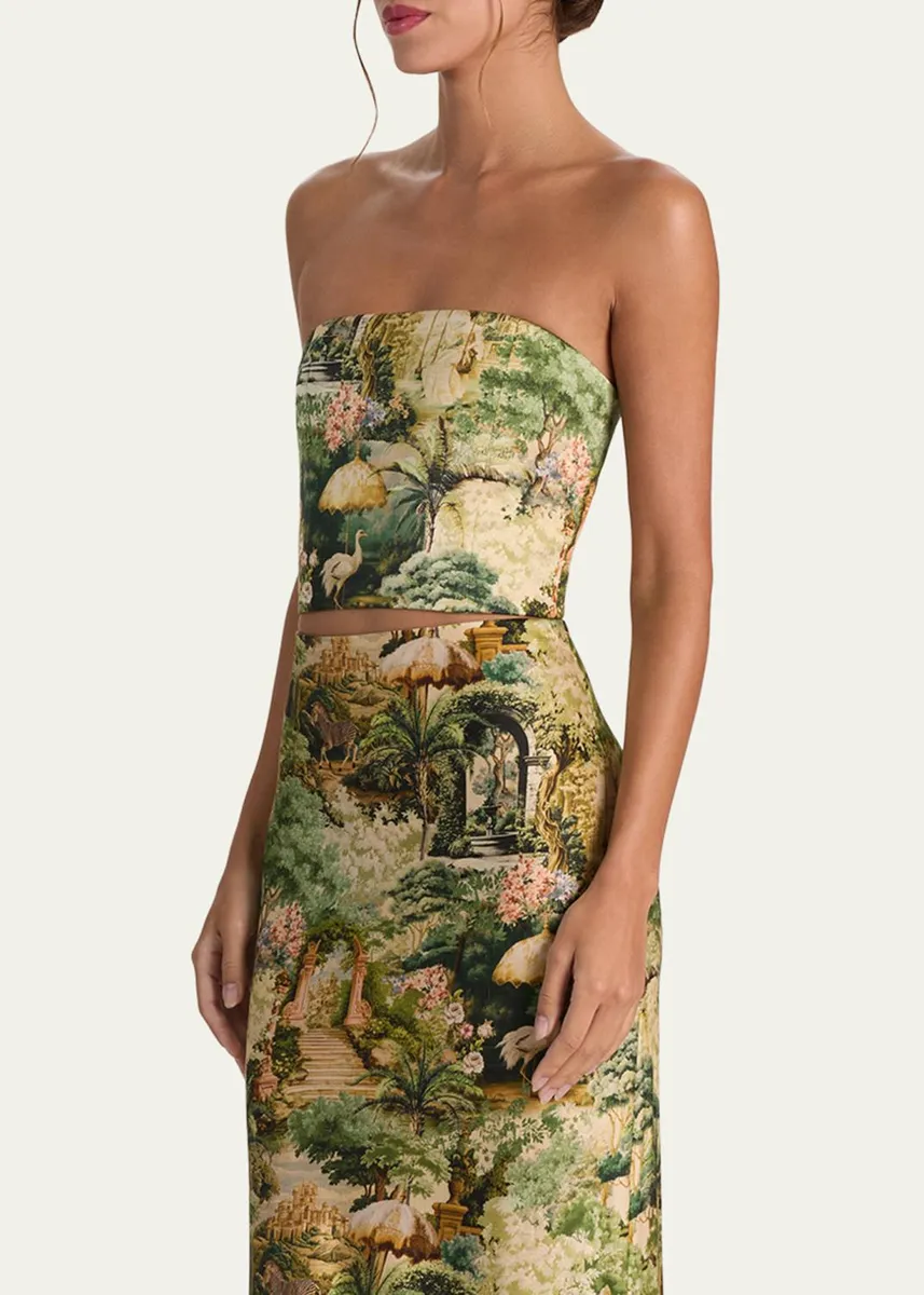 Alice + Olivia Ceresi Bandeau Top | Thumbnail 4