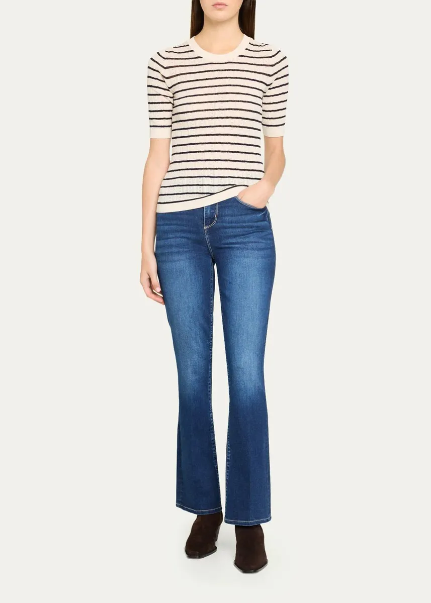 L'Agence Petite Selma High-Rise Bootcut Jeans | Thumbnail 2 L'Agence Petite Selma High-Rise Bootcut Jeans | Thumbnail 2