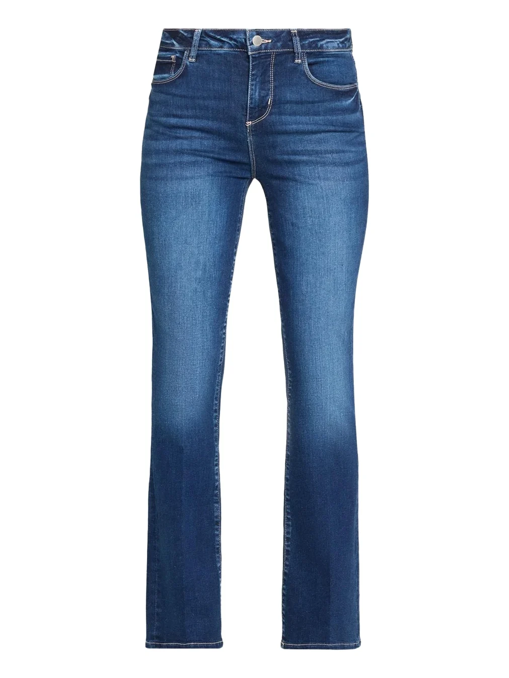 Petite Selma High-Rise Bootcut Jeans