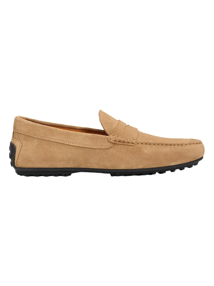 Tod's Men's City Gommino Suede Penny Loafers