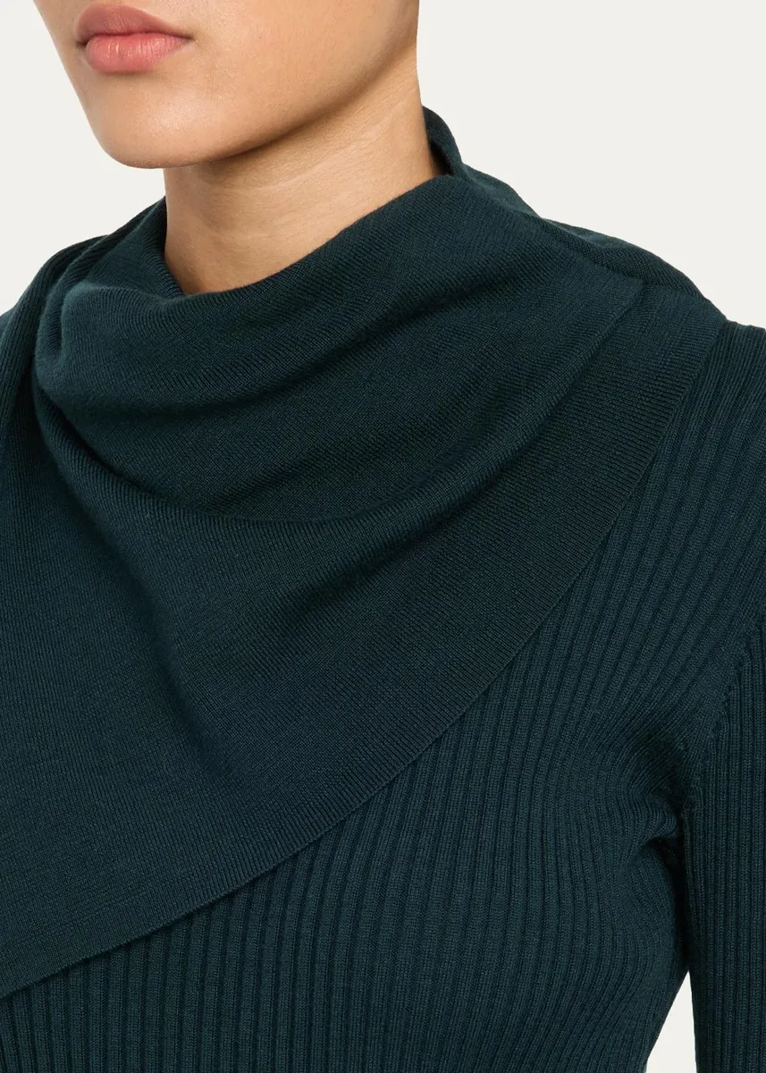 Zimmermann Valiant Merino Scarf Sweater | Thumbnail 5
