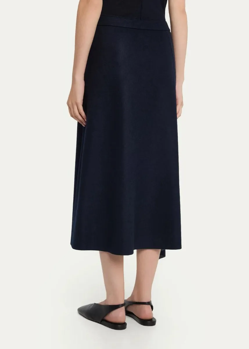Lafayette 148 New York Reversible Flared Wool-Cashmere Maxi Skirt | Thumbnail 3 Lafayette 148 New York Reversible Flared Wool-Cashmere Maxi Skirt | Thumbnail 3