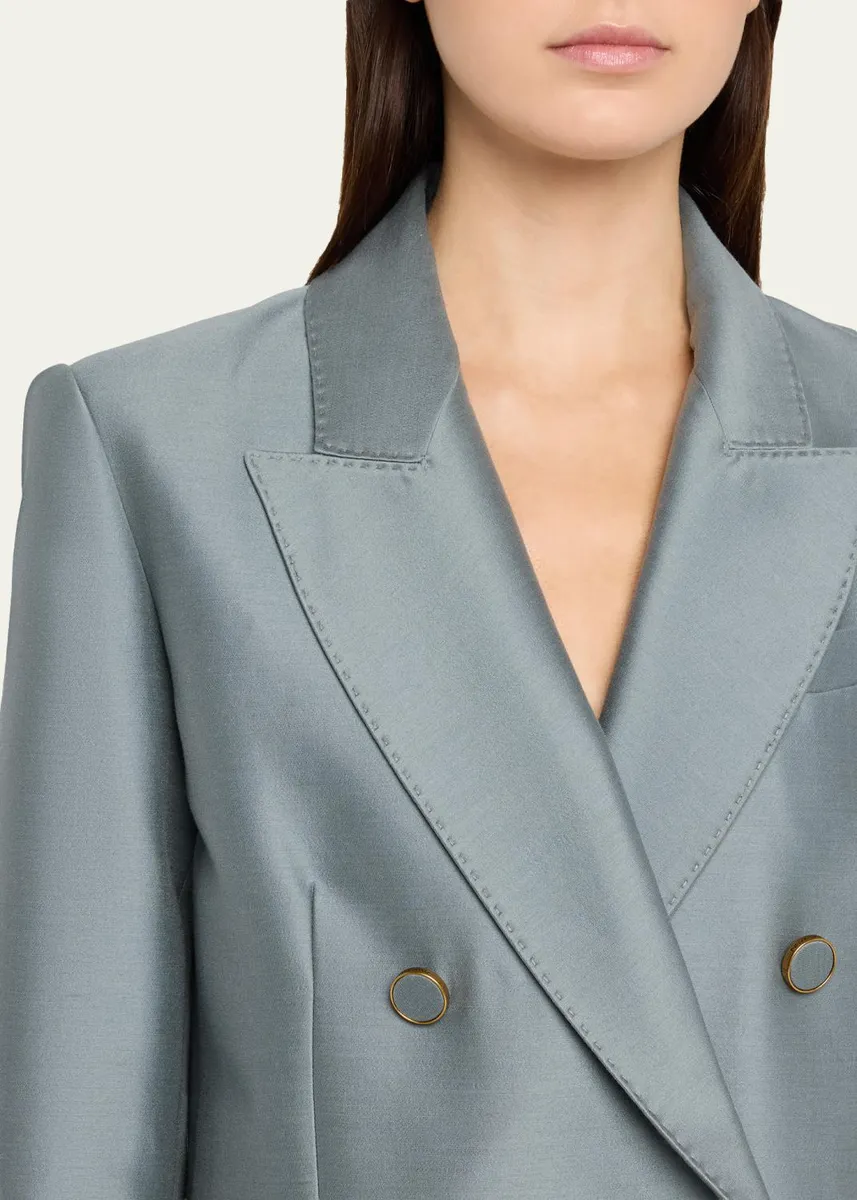 Zimmermann Valiant Double-Breasted Blazer | Thumbnail 5 Zimmermann Valiant Double-Breasted Blazer | Thumbnail 5