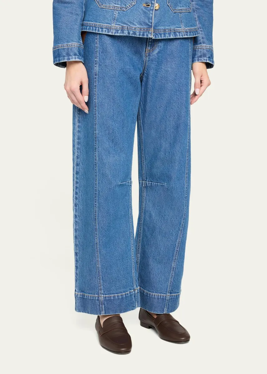 Cinq à Sept Dillon Suede Waist Jeans | Thumbnail 4 Cinq à Sept Dillon Suede Waist Jeans | Thumbnail 4