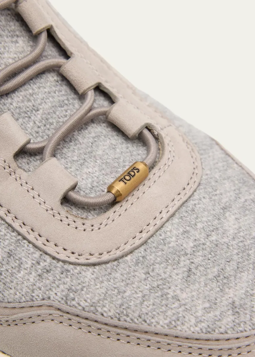Tod's Sportiva Knit Suede Trainer Sneakers | Thumbnail 5 Tod's Sportiva Knit Suede Trainer Sneakers | Thumbnail 5