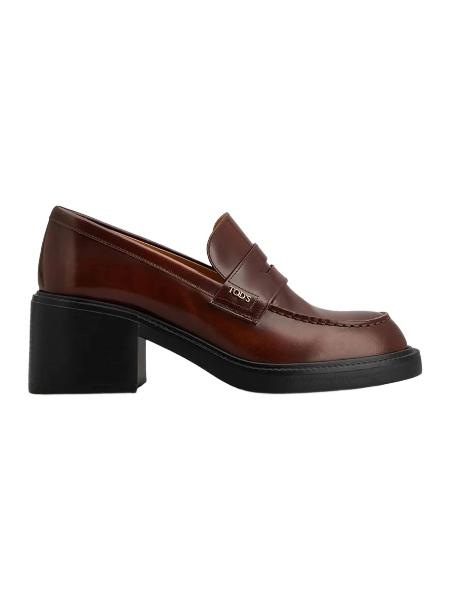 Tod's 60mm Leather Penny Loafers