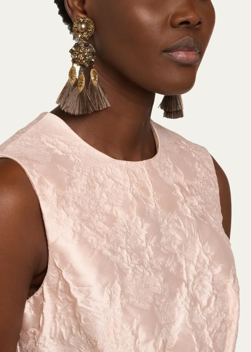 RANJANA KHAN Phoenix Statement Earrings | Thumbnail 2 RANJANA KHAN Phoenix Statement Earrings | Thumbnail 2