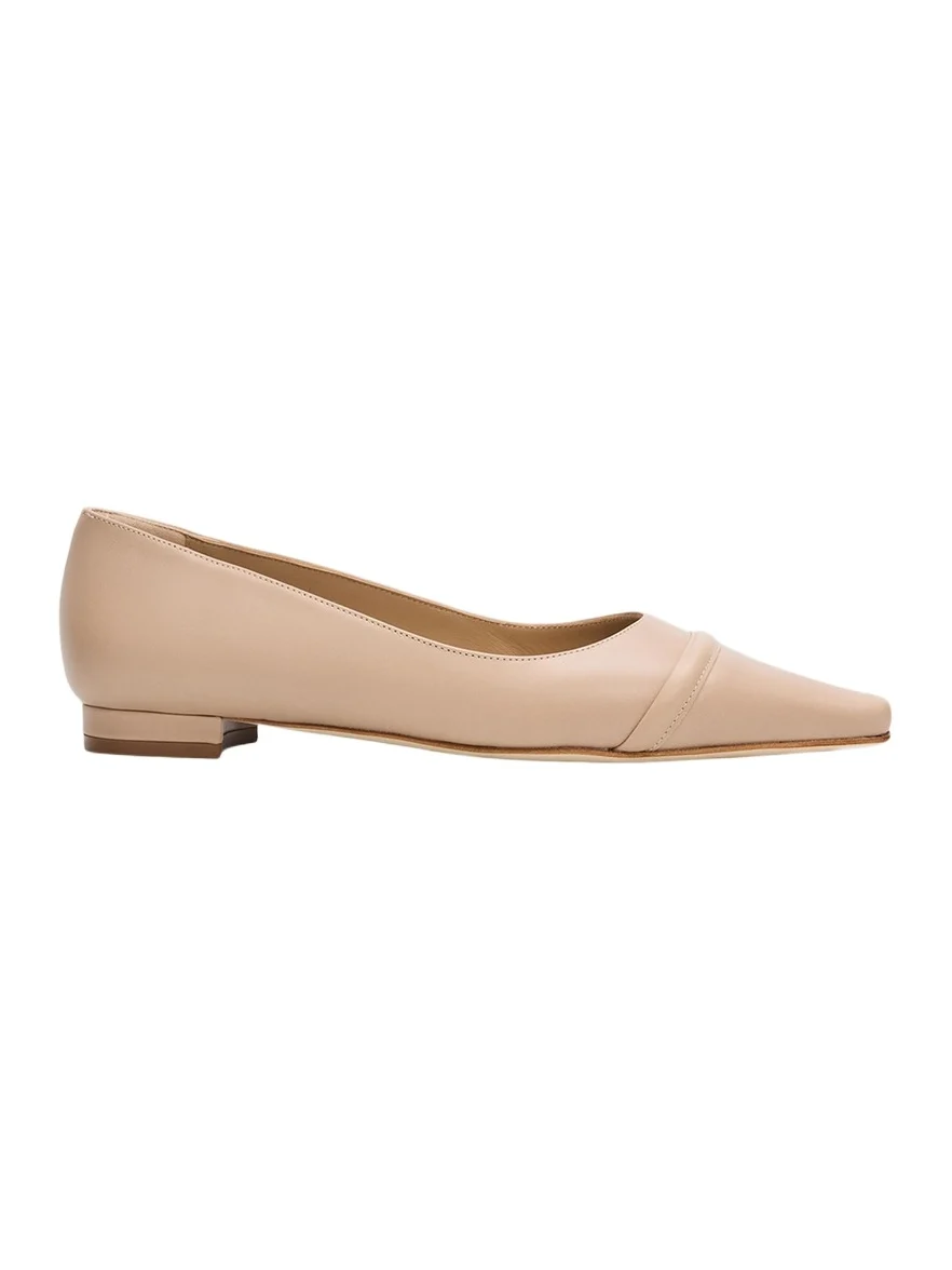 Cotinu Leather Ballerina Flats