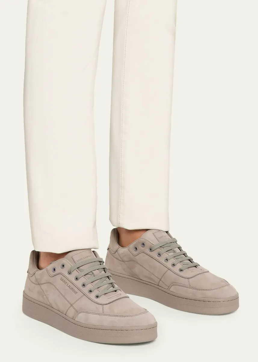 Saint Laurent SL61 Suede Low-Top Sneakers | Thumbnail 2 Saint Laurent SL61 Suede Low-Top Sneakers | Thumbnail 2