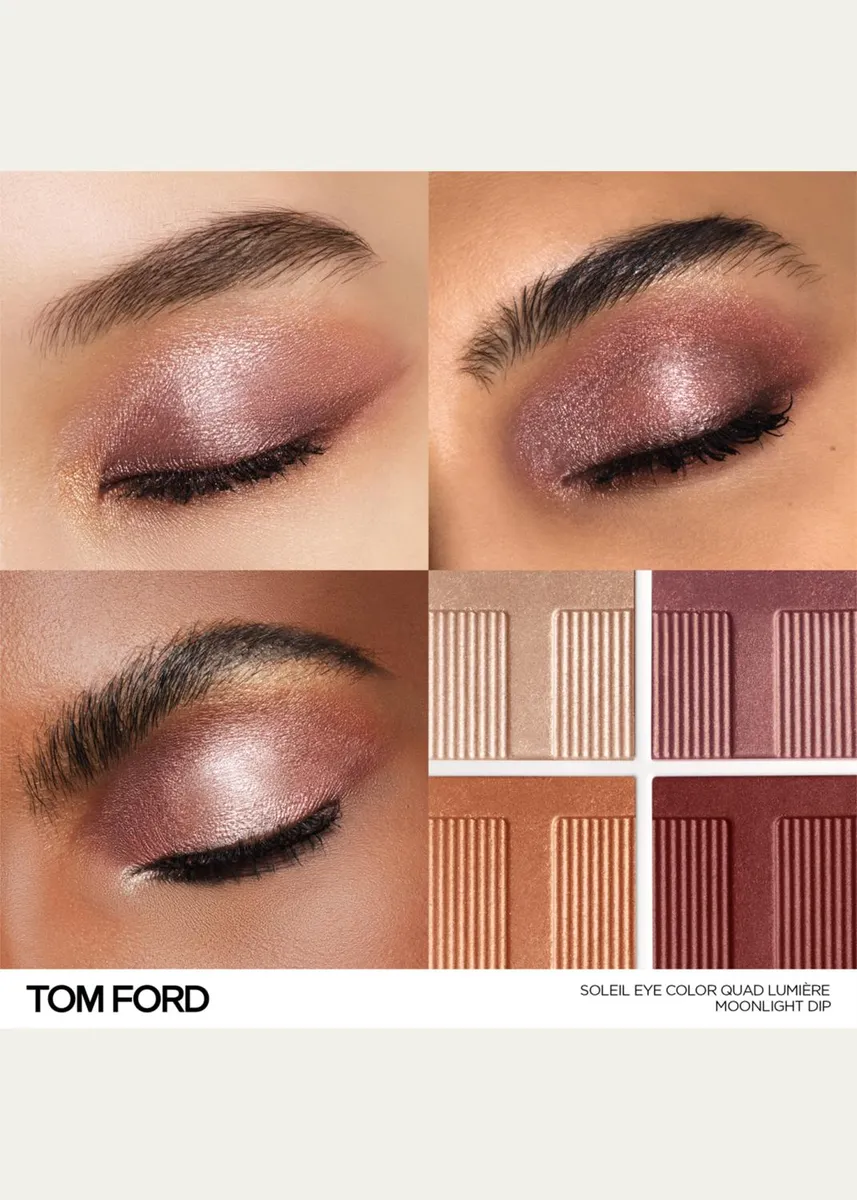 Tom Ford Soleil Eye Color Quad Lumiere Eyeshadow - Golden Hour | Thumbnail 5