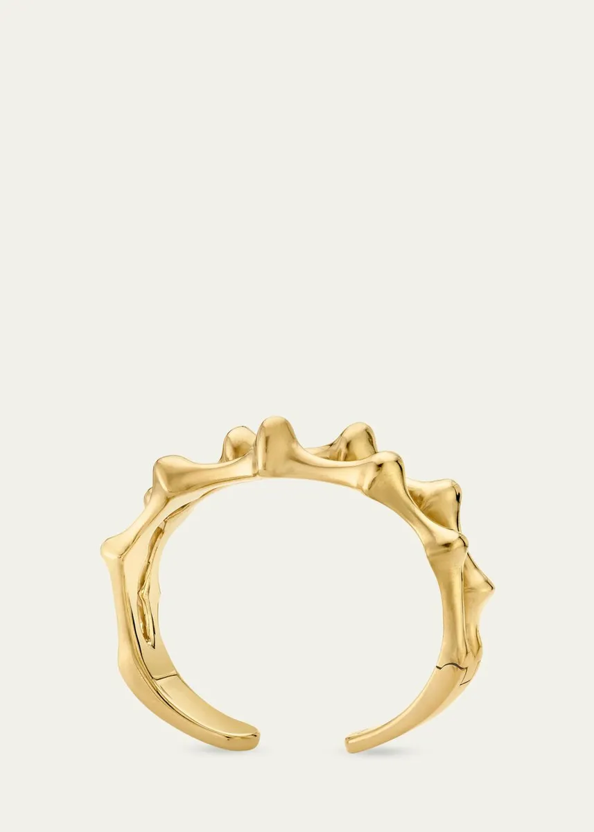 VRAM 18K Yellow Gold Chrona II Hinged Cuff Bracelet | Thumbnail 3 VRAM 18K Yellow Gold Chrona II Hinged Cuff Bracelet | Thumbnail 3