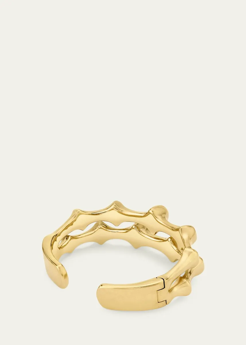 VRAM 18K Yellow Gold Chrona II Hinged Cuff Bracelet | Thumbnail 4 VRAM 18K Yellow Gold Chrona II Hinged Cuff Bracelet | Thumbnail 4