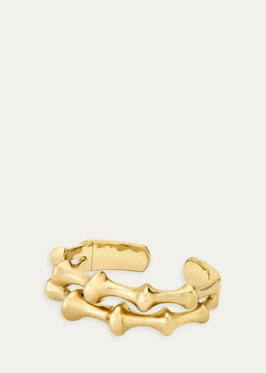 VRAM 18K Yellow Gold Chrona II Hinged Cuff Bracelet | Thumbnail 5 VRAM 18K Yellow Gold Chrona II Hinged Cuff Bracelet | Thumbnail 5