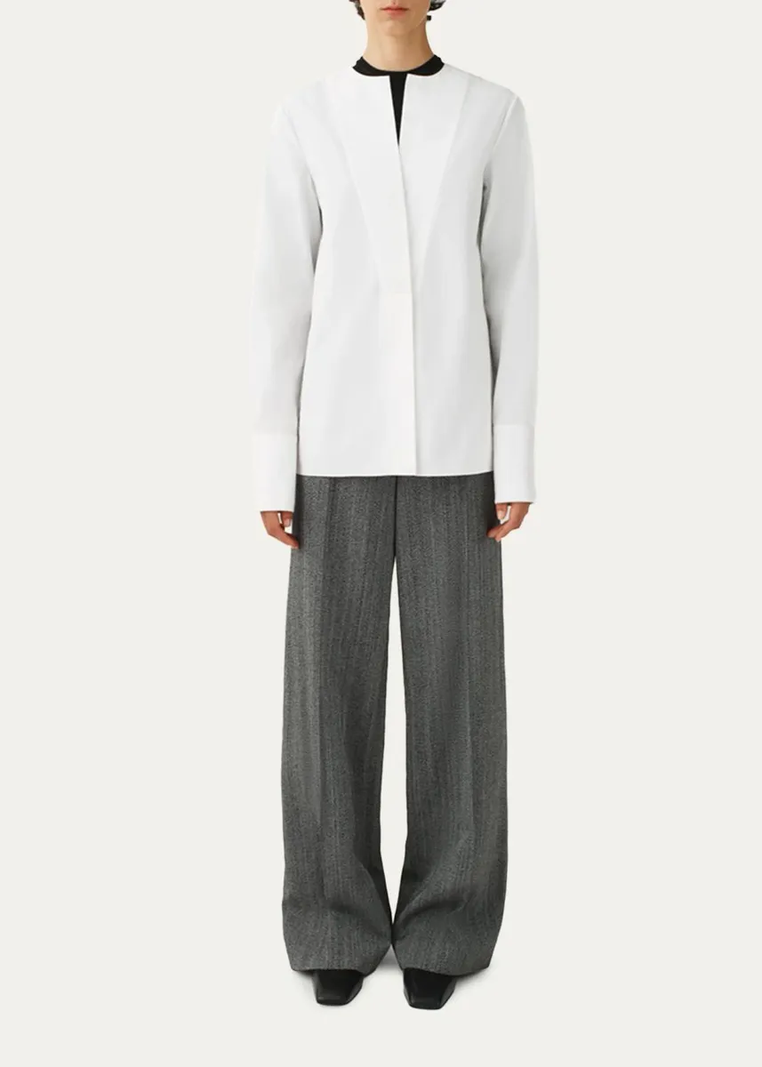 Attersee The Barb Slub Cotton Poplin Shirt | Thumbnail 2